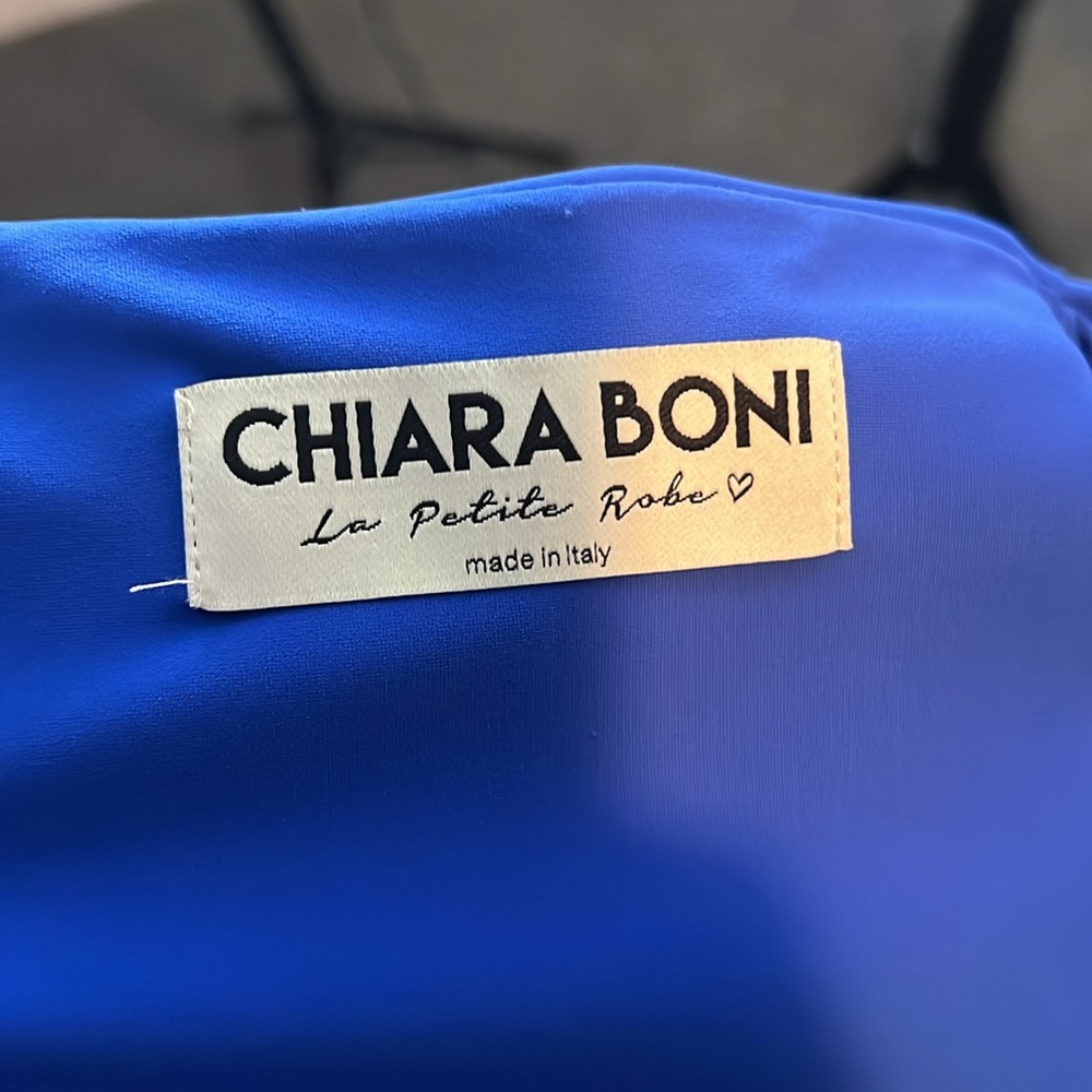 Chiara Boni  Blue Dress NWT Size 48 - Picture 12 of 12